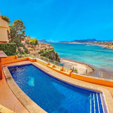 El Portet - Beachfront Holiday Home With Private Pool In Moraira Extérieur photo