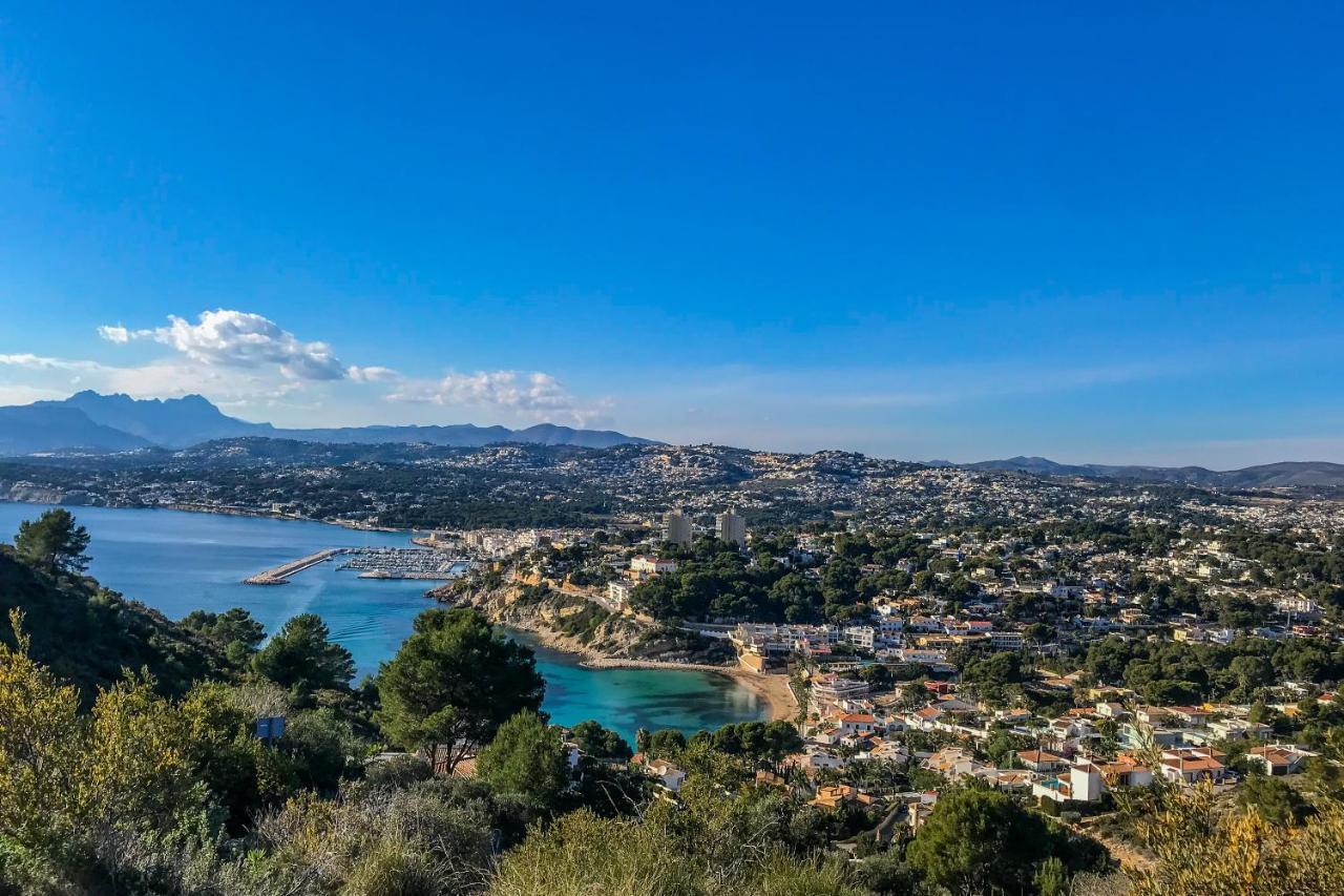 El Portet - Beachfront Holiday Home With Private Pool In Moraira Extérieur photo