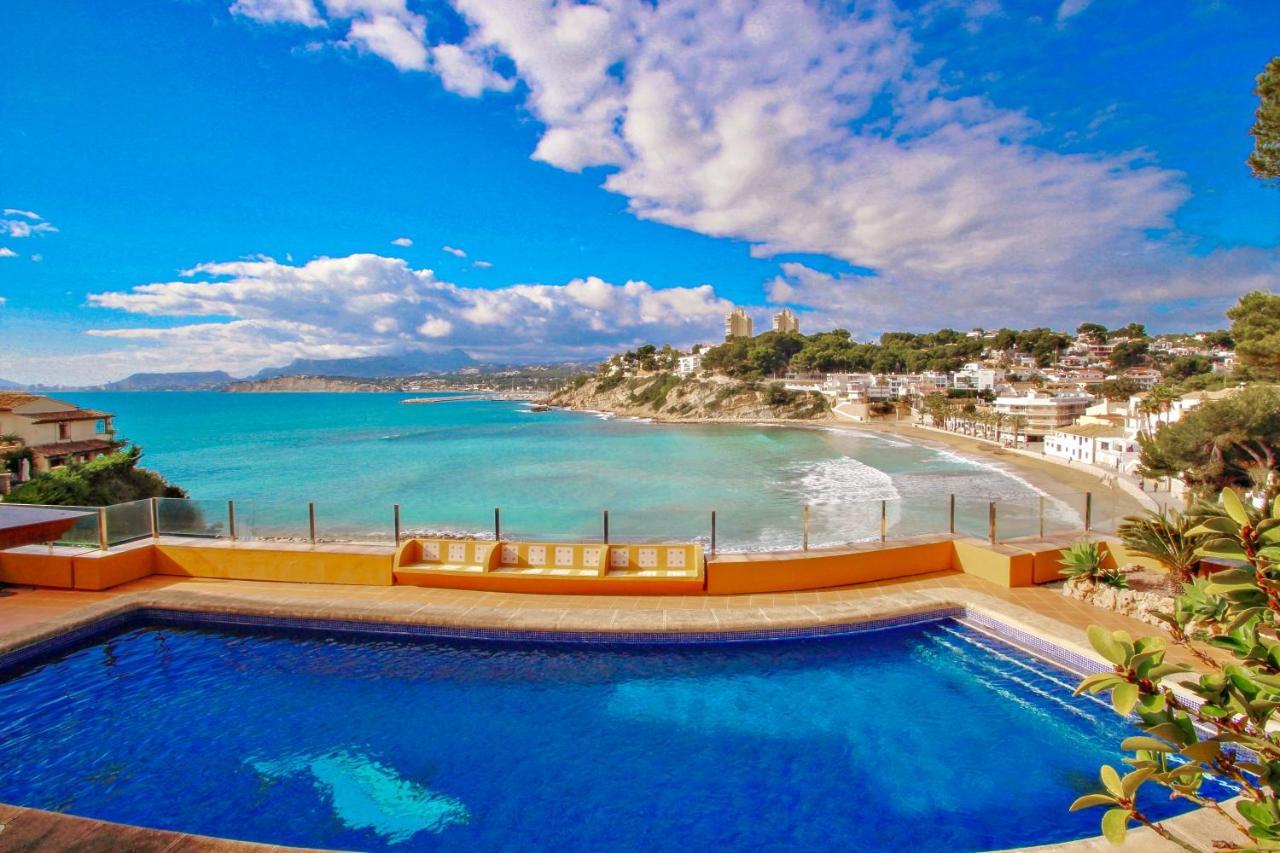 El Portet - Beachfront Holiday Home With Private Pool In Moraira Extérieur photo