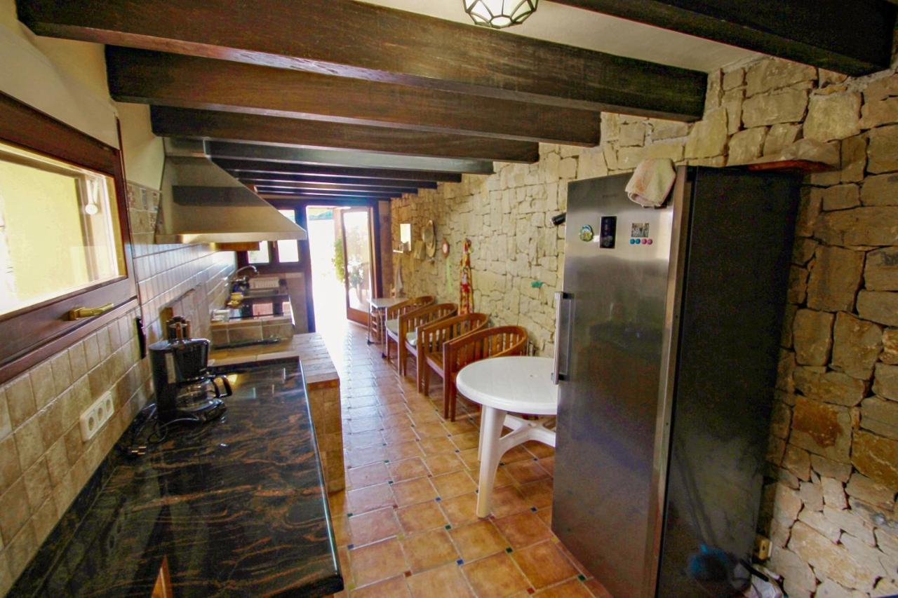 El Portet - Beachfront Holiday Home With Private Pool In Moraira Extérieur photo